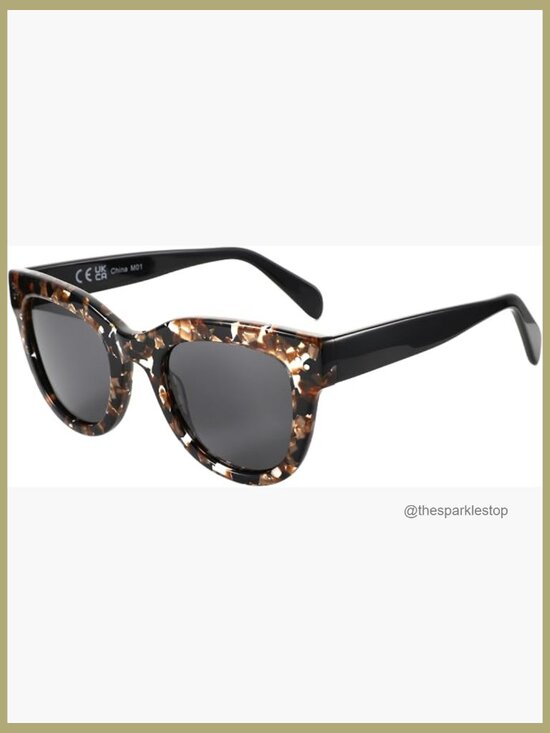 Polarized Round Sunglasses UV400 Protection Full Frame Acetate main image 6